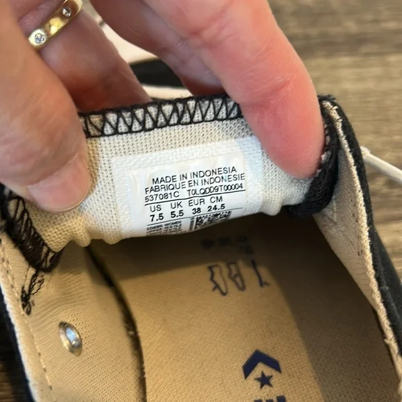 Converse Low Top Slip On Sneaker Pink Green - Picture 7 of 7